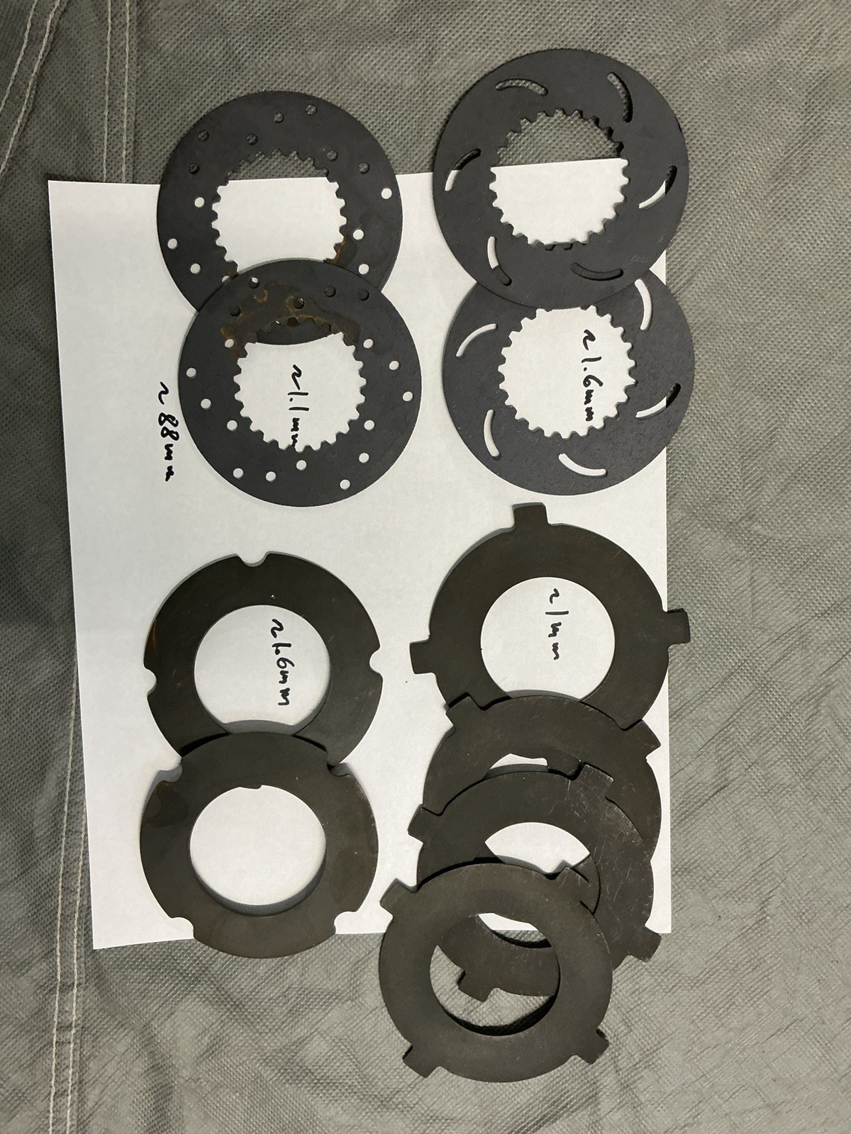 BMW E30 E36 E34 E32 Z3 188mm LSD Stage 2 Clutch plate set - 50% lock upgrade