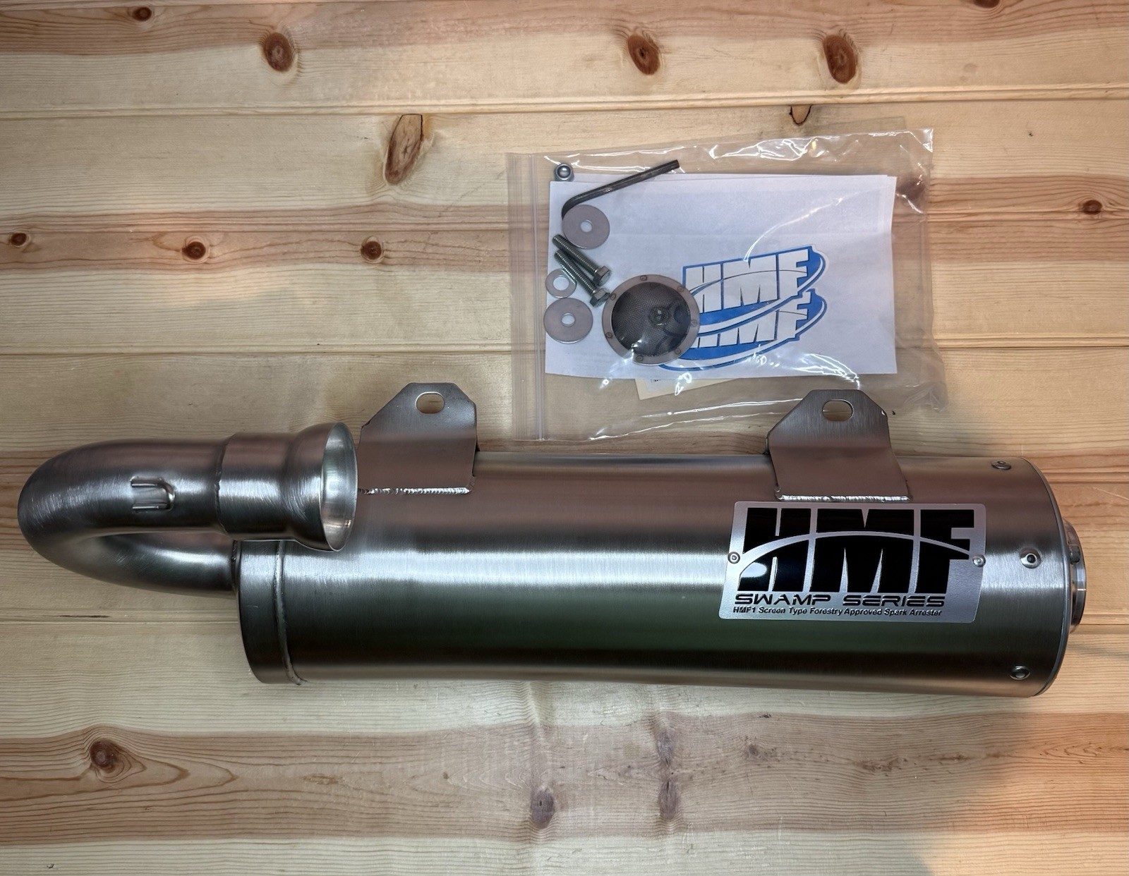 HMF Swamp Series Slip On Exhaust 2008-2013 Yamaha Rhino 700 HMF Swamp Series Slip On Exhaust 2008-2013 Yamaha Rhino 700