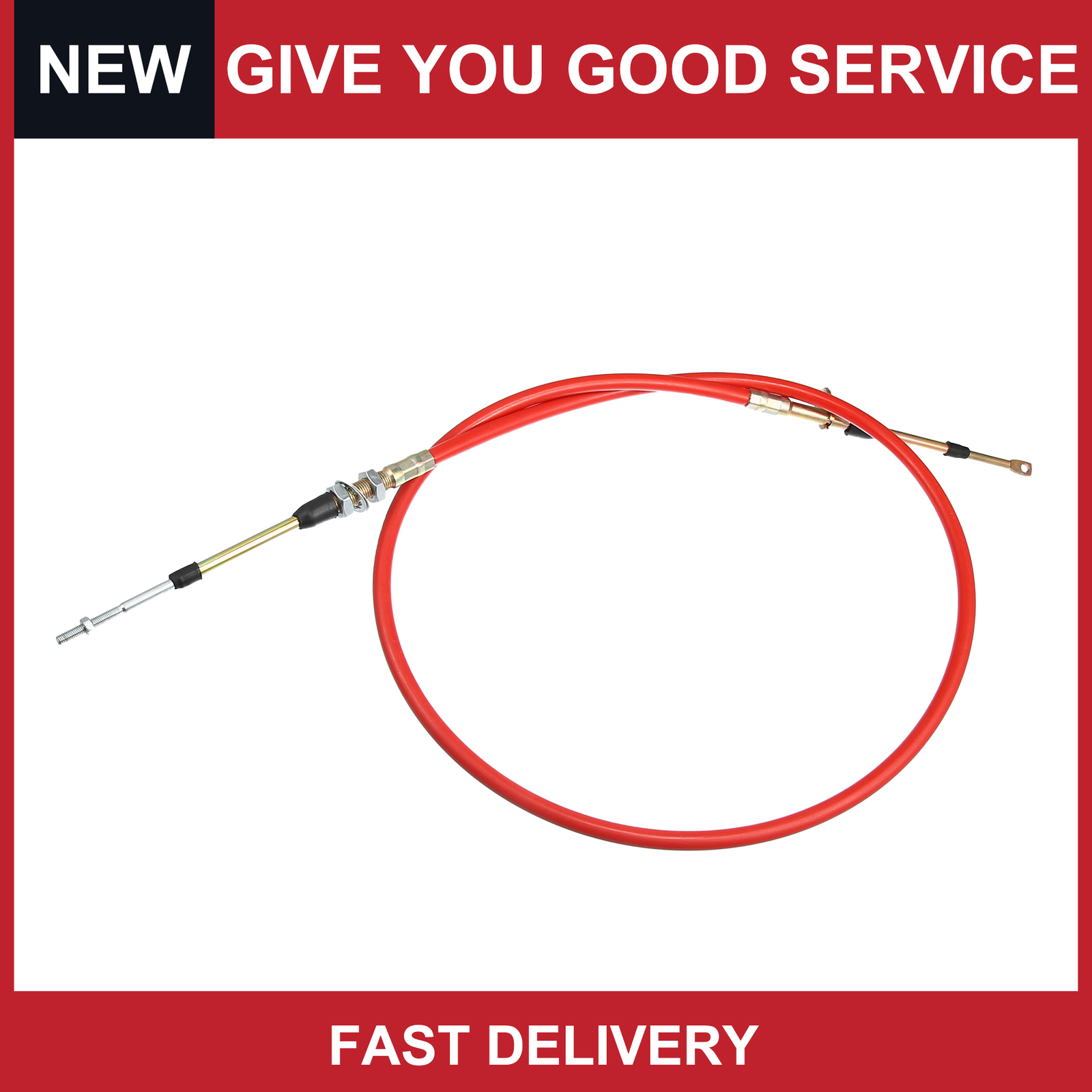 Pack of 1 for BM Automotive 5Ft Transmission Gear Shift Shifter Cable 80605