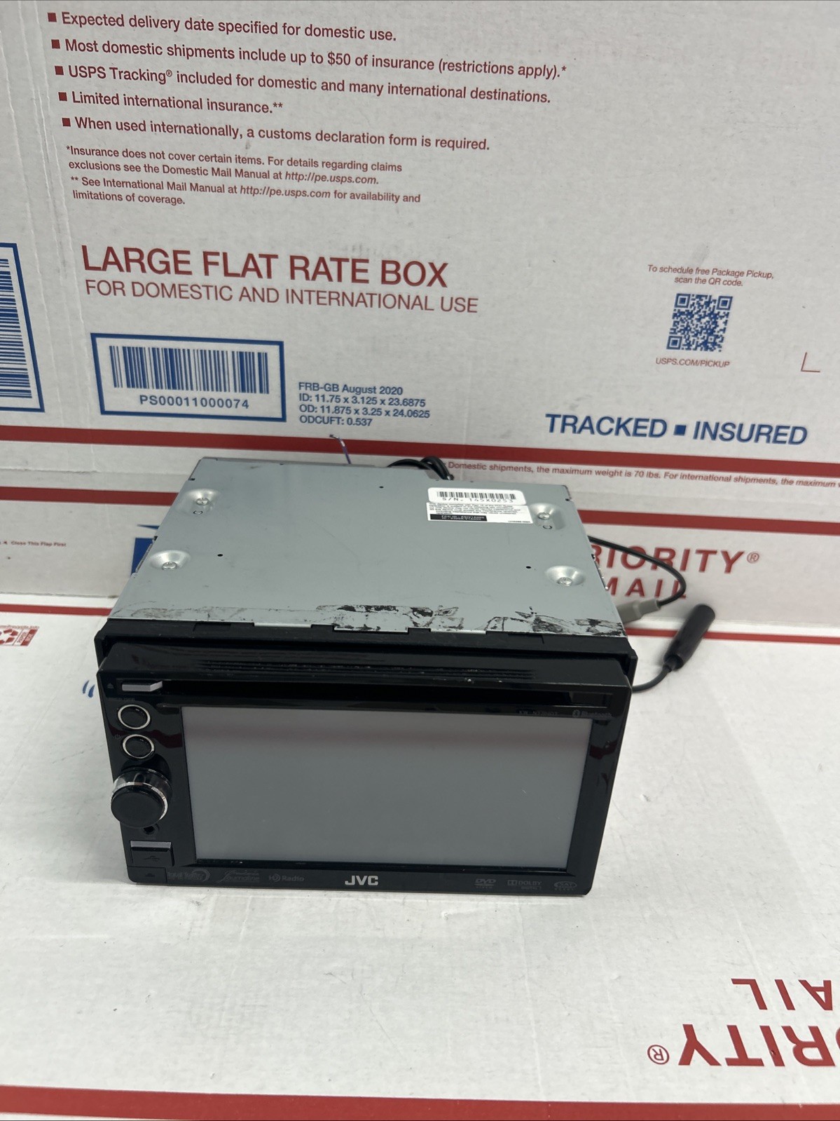 JVC KW-NT3HDT GPS Navigation System Bluetooth Multimedia Receiver UNTESTED AS IS JVC KW-NT3HDT GPS Navigation System Bluetooth Multimedia Receiver UNTESTED AS IS