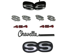 72 Chevelle SS 454 Emblem Kit
