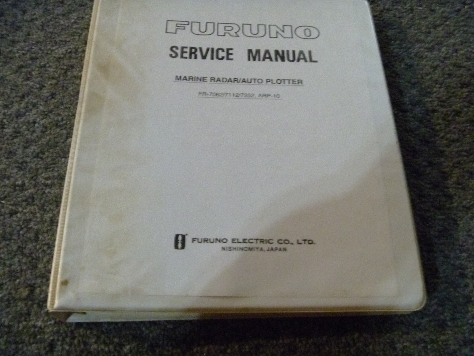 Furuno FR-7062 FR-7112 FR-7252 Marine Radar Shop Service Repair Manual 