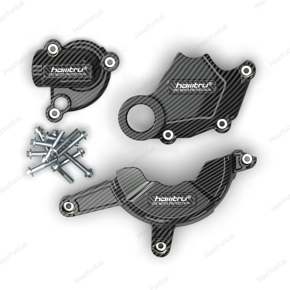 For Ducati 1198 / S / R 07-11 Motorcycle Carbon Fiber Engine Protection Cover