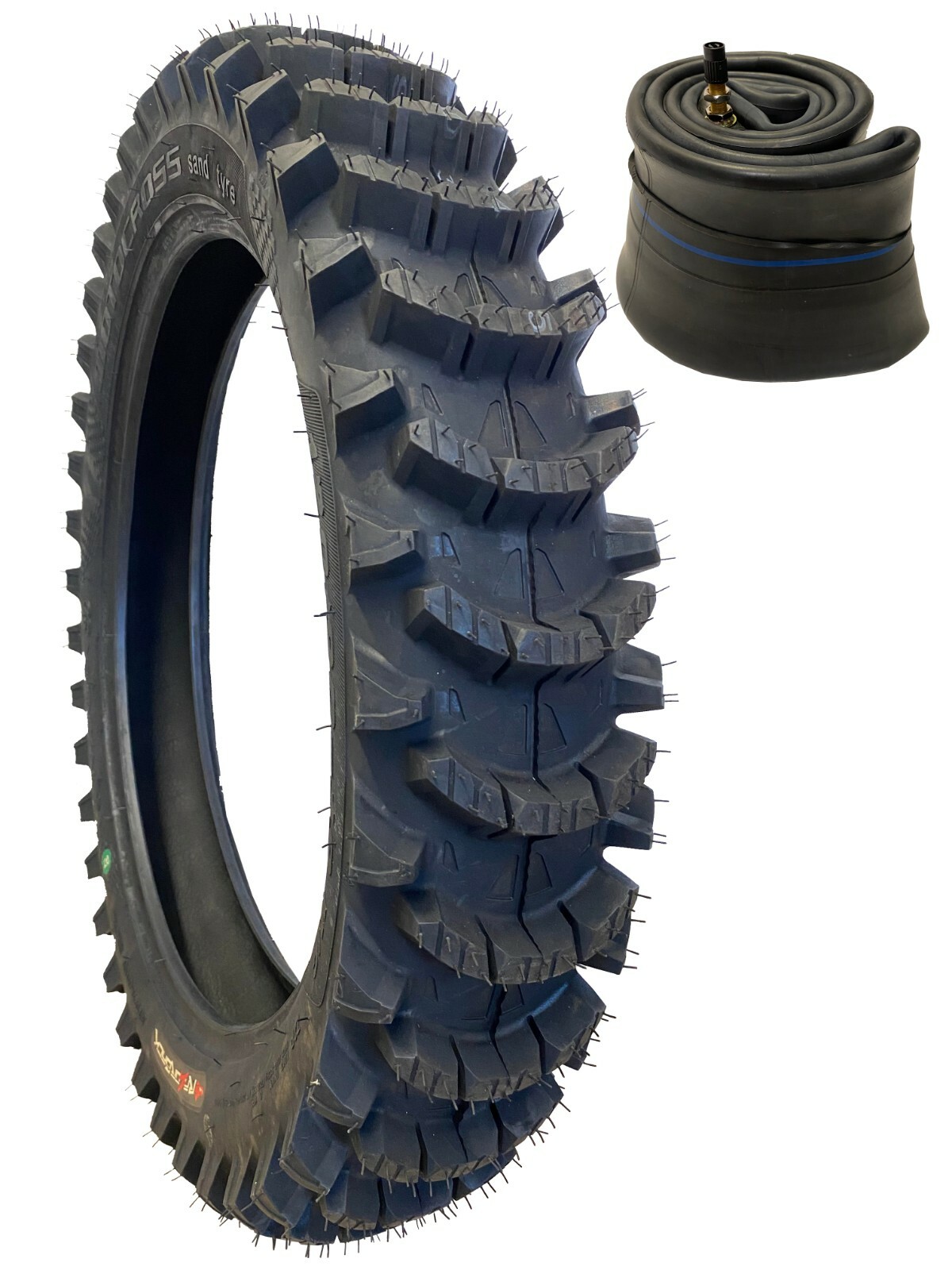 WIG Racing Scoop36 120/90-19 Sand Mud Dirt Bike Tire and HD 2.5mm Tube Combo WIG Racing Scoop36 120/90-19 Sand Mud Dirt Bike Tire and HD 2.5mm Tube Combo