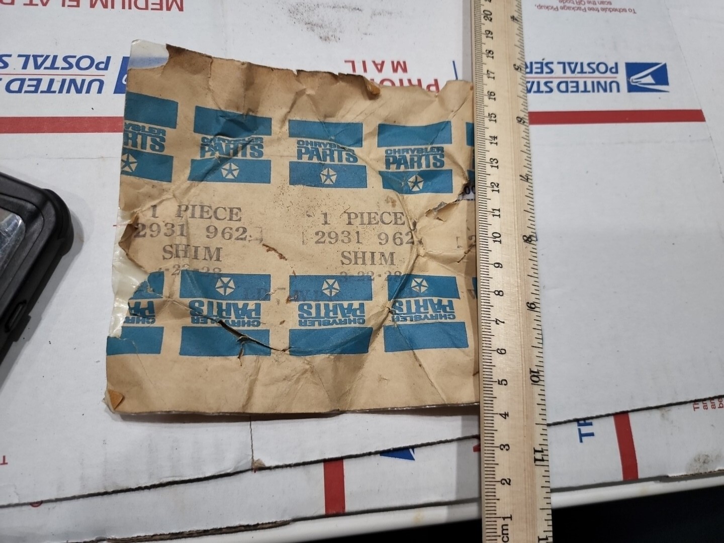 NOS 69-74 Chrysler Dodge Plymouth W/8 3/4 GEARS Pinion Bearing Shim .062 2931962