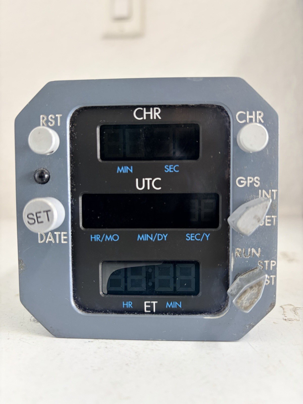Airbus Digital Clock Panel UTC CHR ET Aviation Cockpit Instrument G2U
