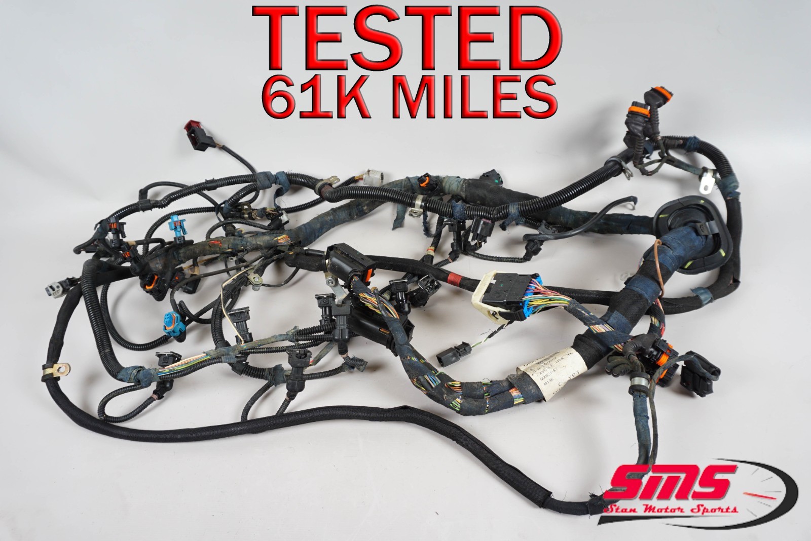 02-04 Maserati Coupe Spyder 4200 M138 4.2L Engine Motor Wire Harness Loom OEM