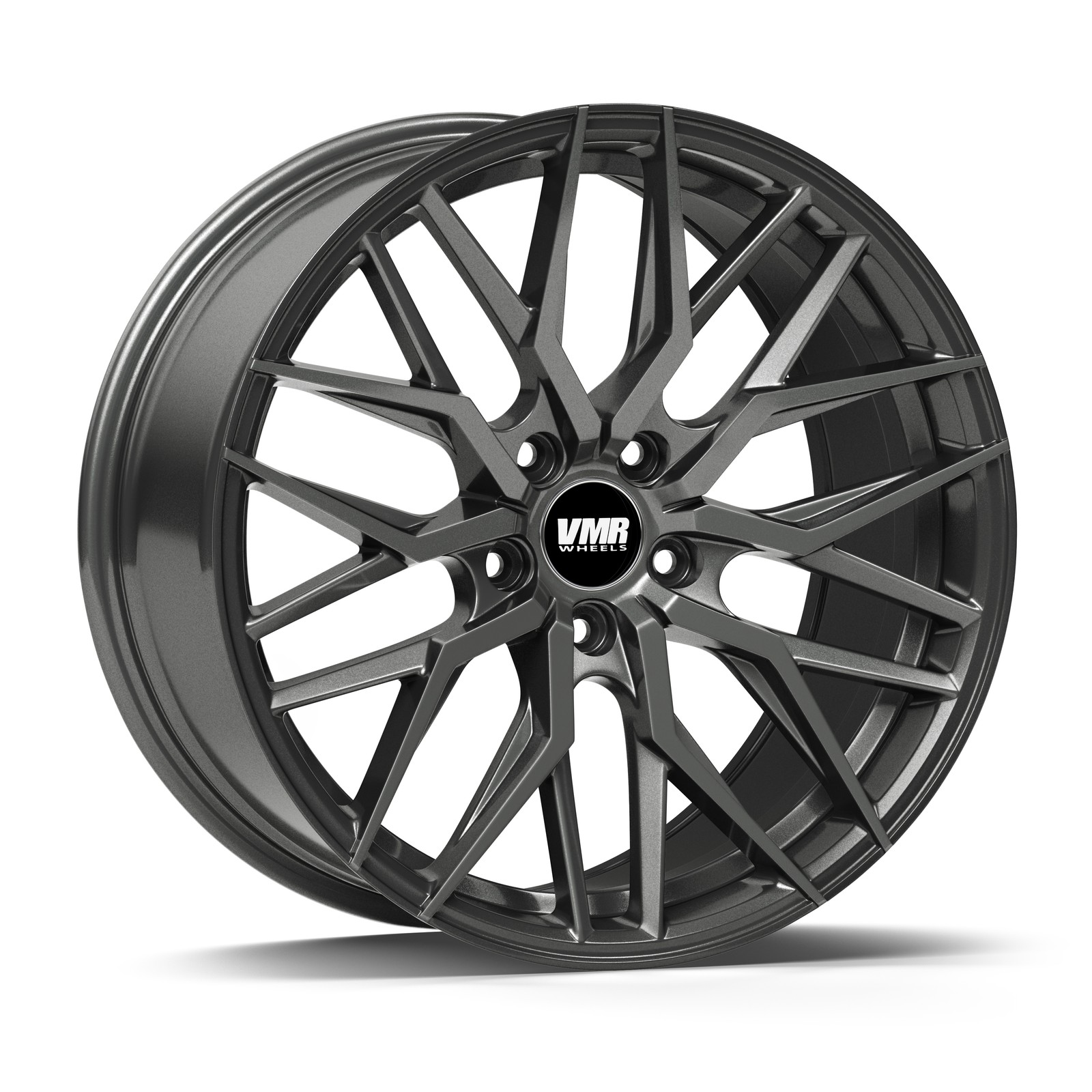 (1) VMR Wheel V802 19x8.5 et35 | 5x120 | 72.6mm Bore |  Anthracite Metallic