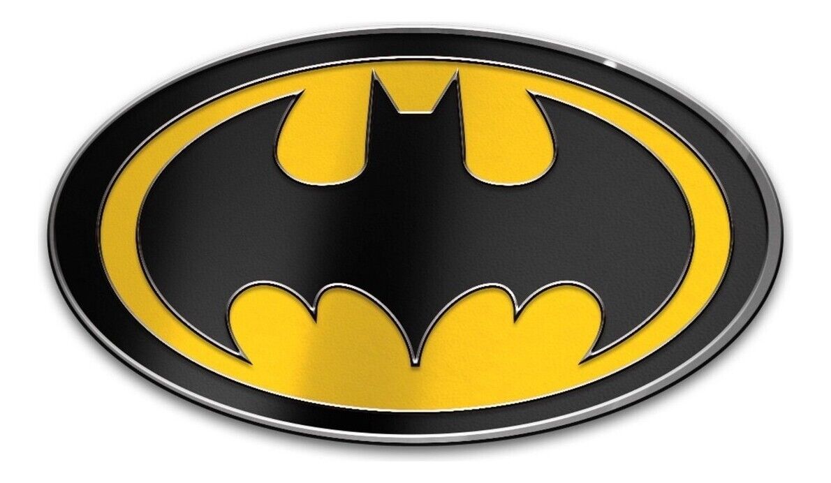 Badge Emblem Batman The Batman DC Comics Polished Stainless Steel