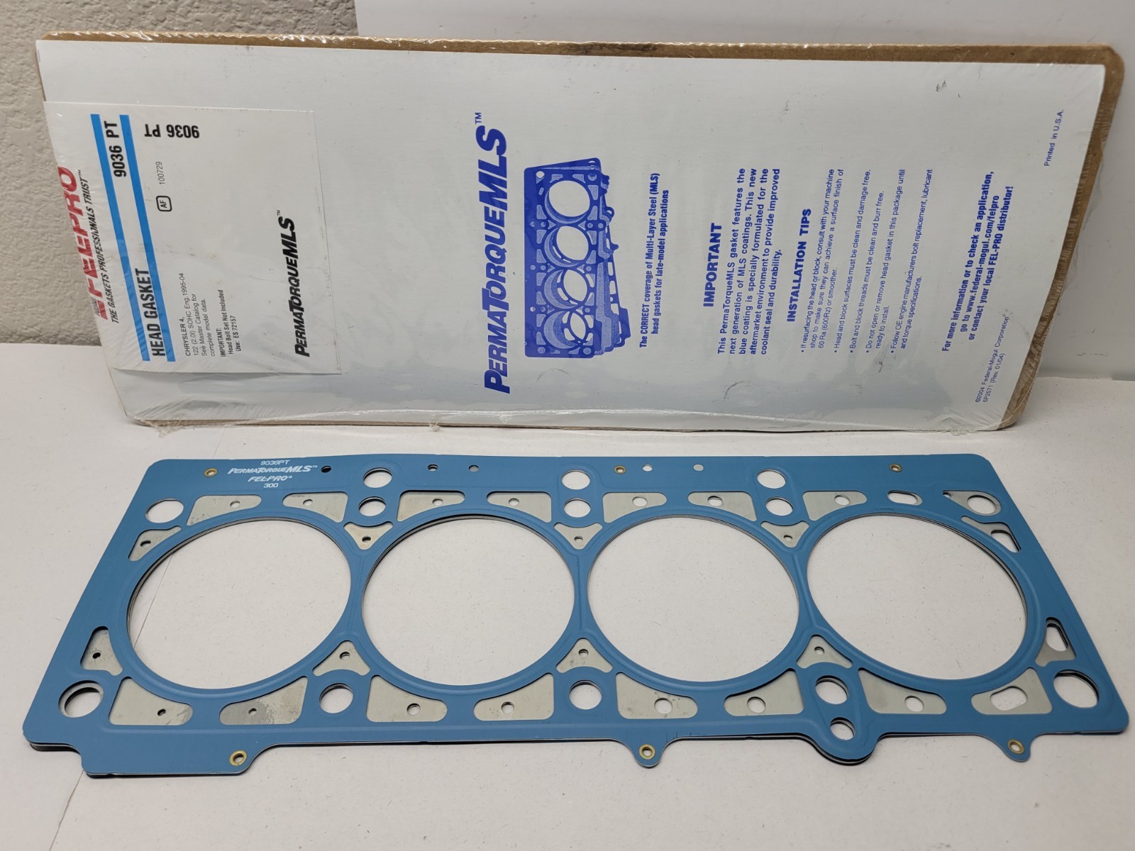 FEL-PRO 9036PT Engine Cylinder Head Gasket For 1995-2005 Plymouth 2.0L FEL-PRO 9036PT Engine Cylinder Head Gasket For 1995-2005 Plymouth 2.0L
