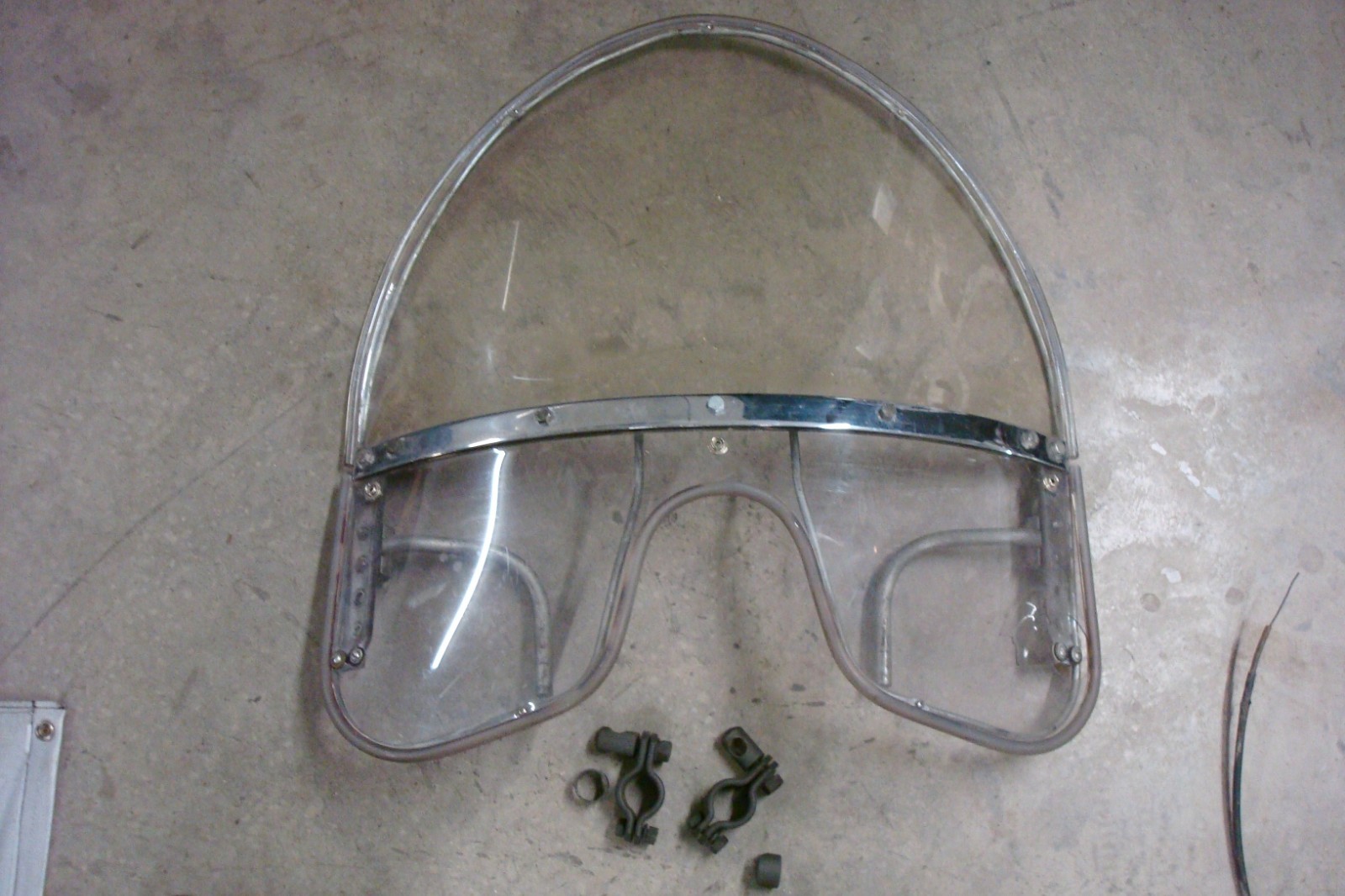 harley davidson knucklehead panhead flathead original windshield springer oem nn