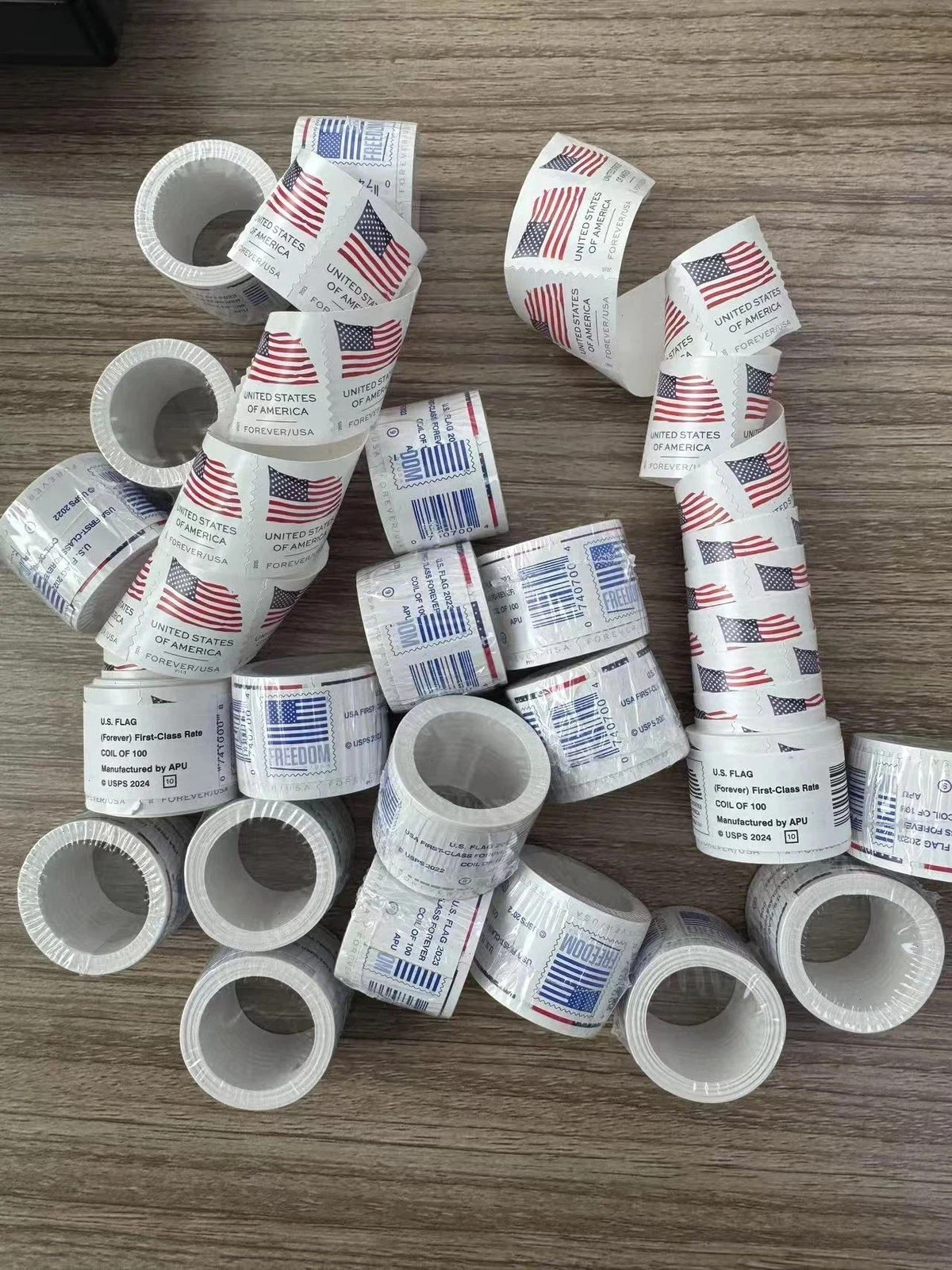 10 Rolls of 100 USPS Postage ,Special Sale 1000pcs ,New 2026 2025 10 Rolls of 100 USPS Postage ,Special Sale 1000pcs ,New 2026 2025
