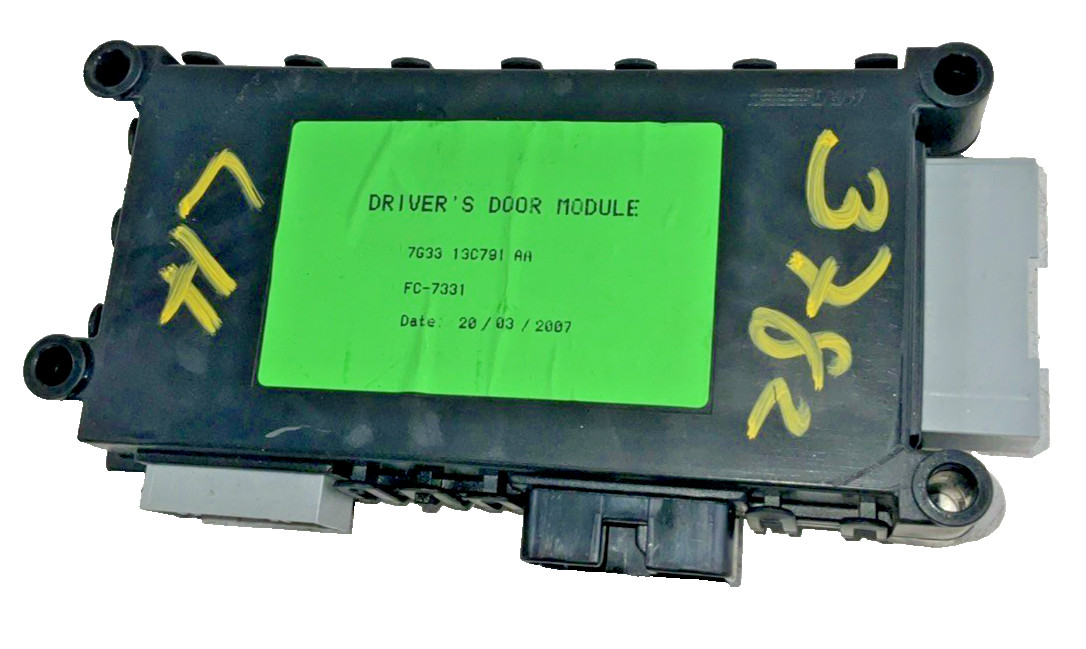 06-16 Aston Martin V8 Vantage LF Driver Door Control Module 7G3313C791AA OEM