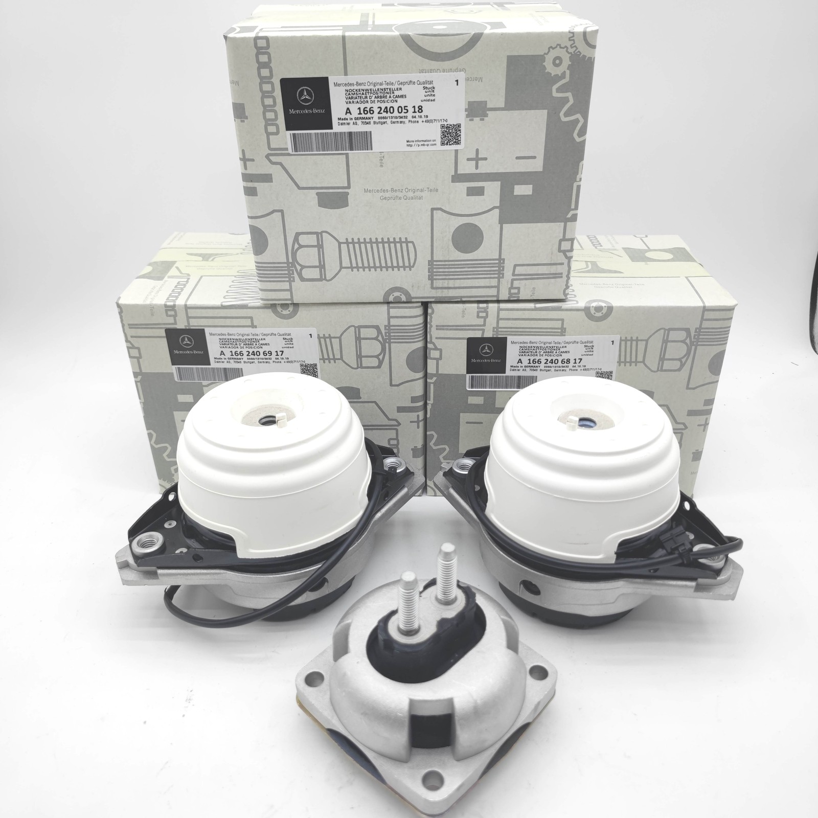 3X Engine mounts For Mercedes Benz W292 W166 ML350 GL350 GLE350 GLS350 ML250 OEM
