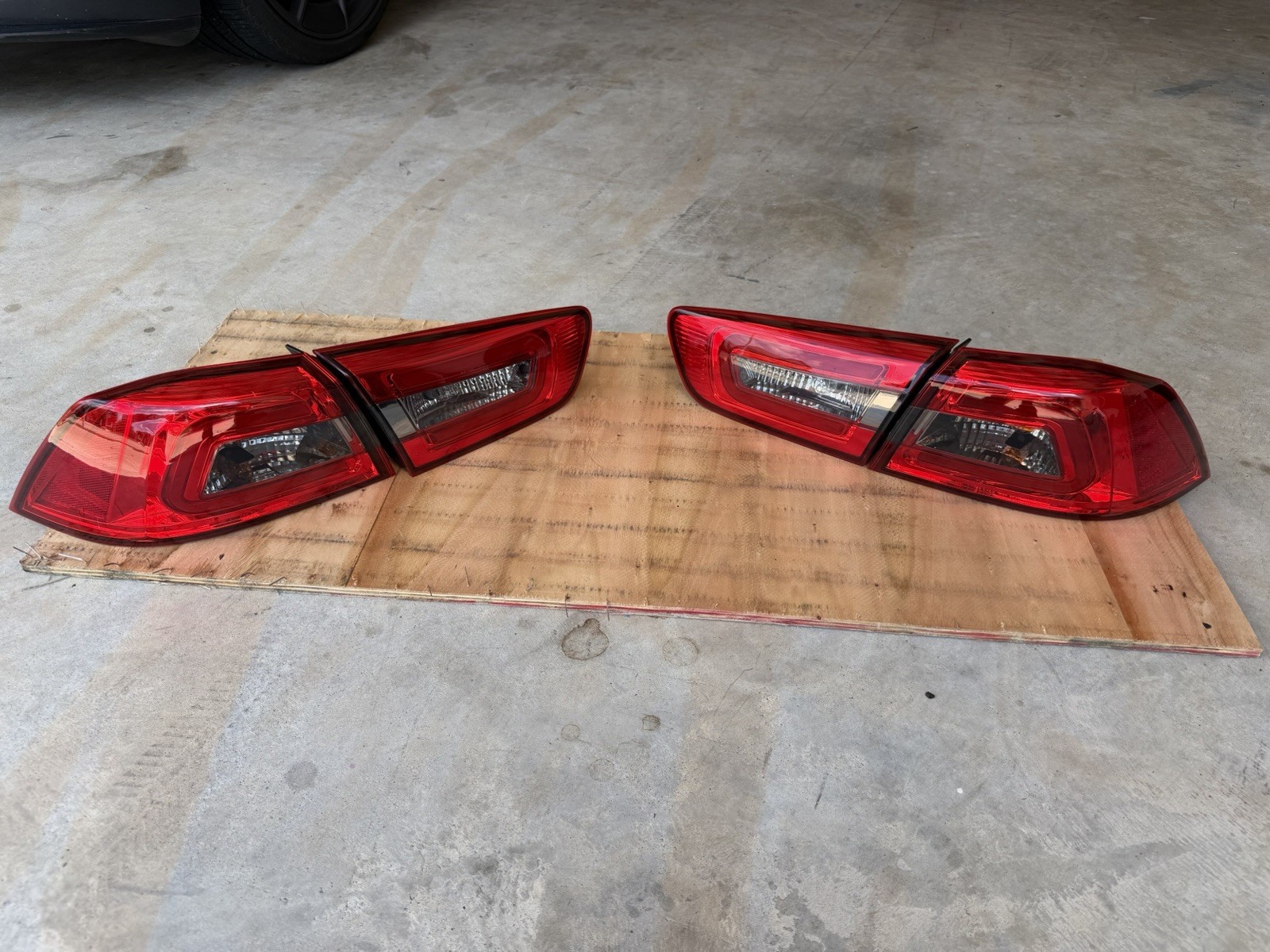 08-17 Mitsubishi Lancer EVO X MARS LED Tail Lights Brake Lamps FULL SET 08-17 Mitsubishi Lancer EVO X MARS LED Tail Lights Brake Lamps FULL SET