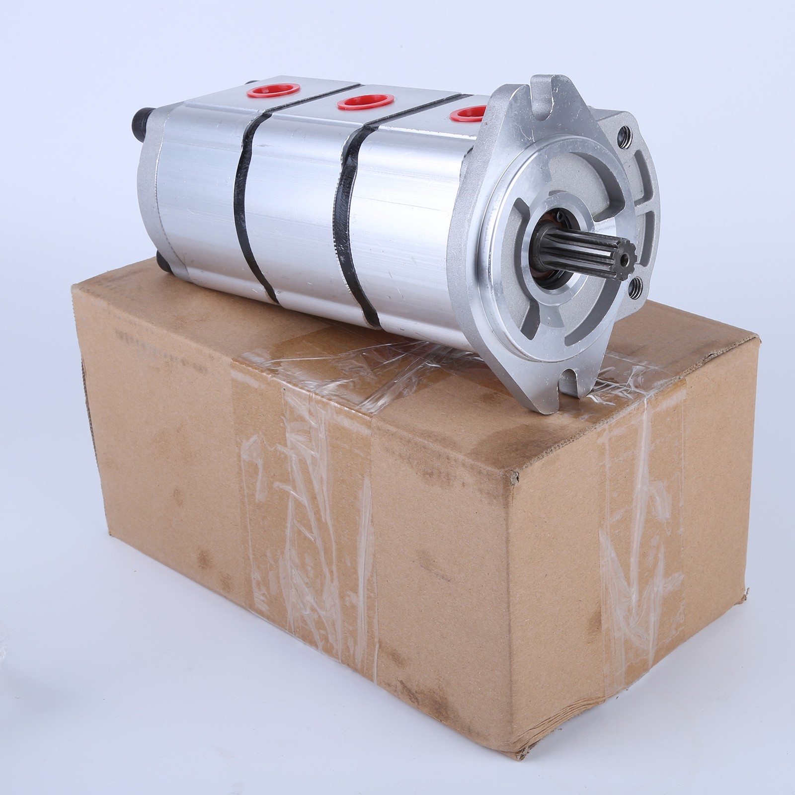 3-Section Hydraulic Pump FOR AGT Skid Steer Loaders Gear Pump Pgp510888g3lp New
