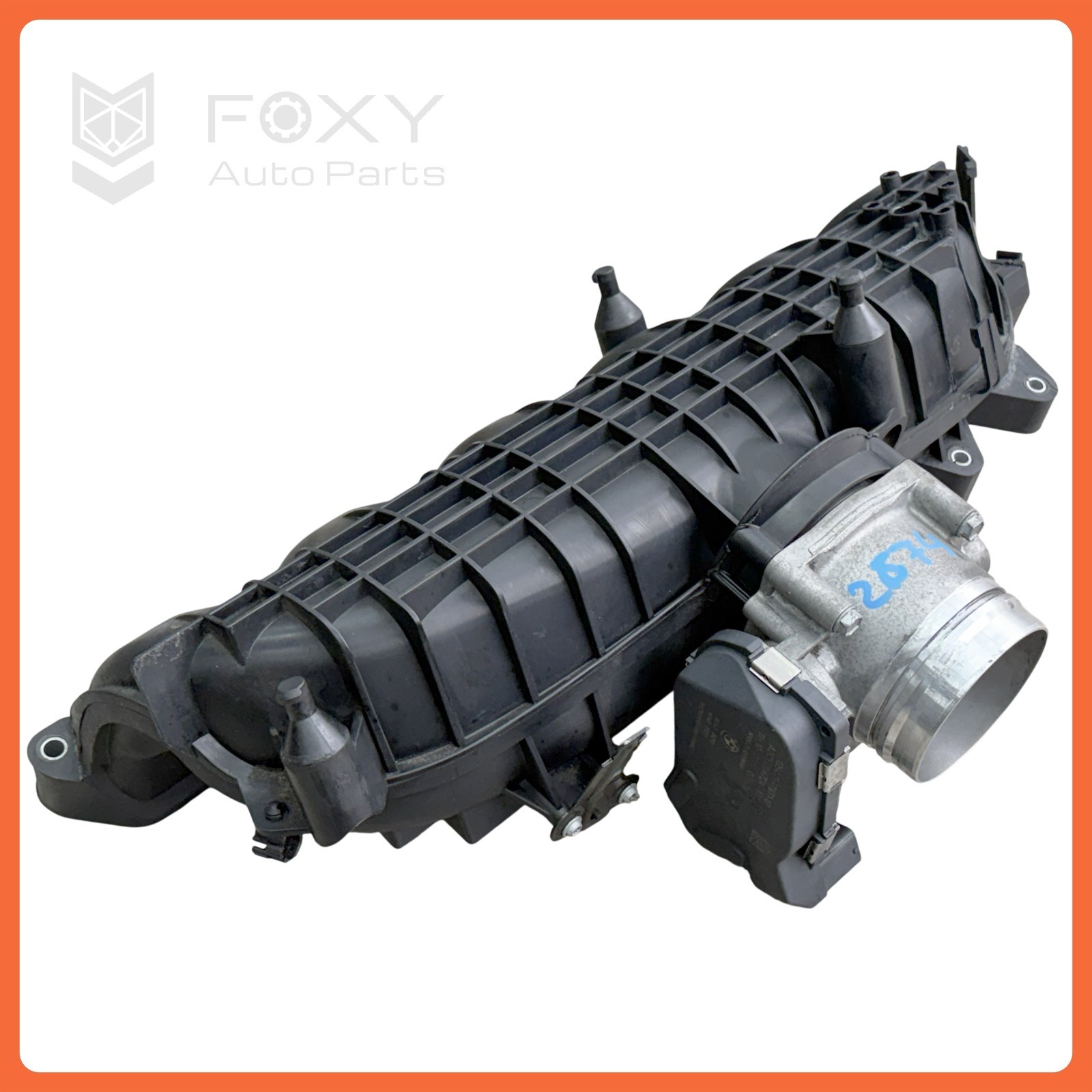 06-12 OEM BMW E82 E88 135 E90 E92 E93 335 F01 F02 740 Engine N55 Intake Manifold 06-12 OEM BMW E82 E88 135 E90 E92 E93 335 F01 F02 740 Engine N55 Intake Manifold