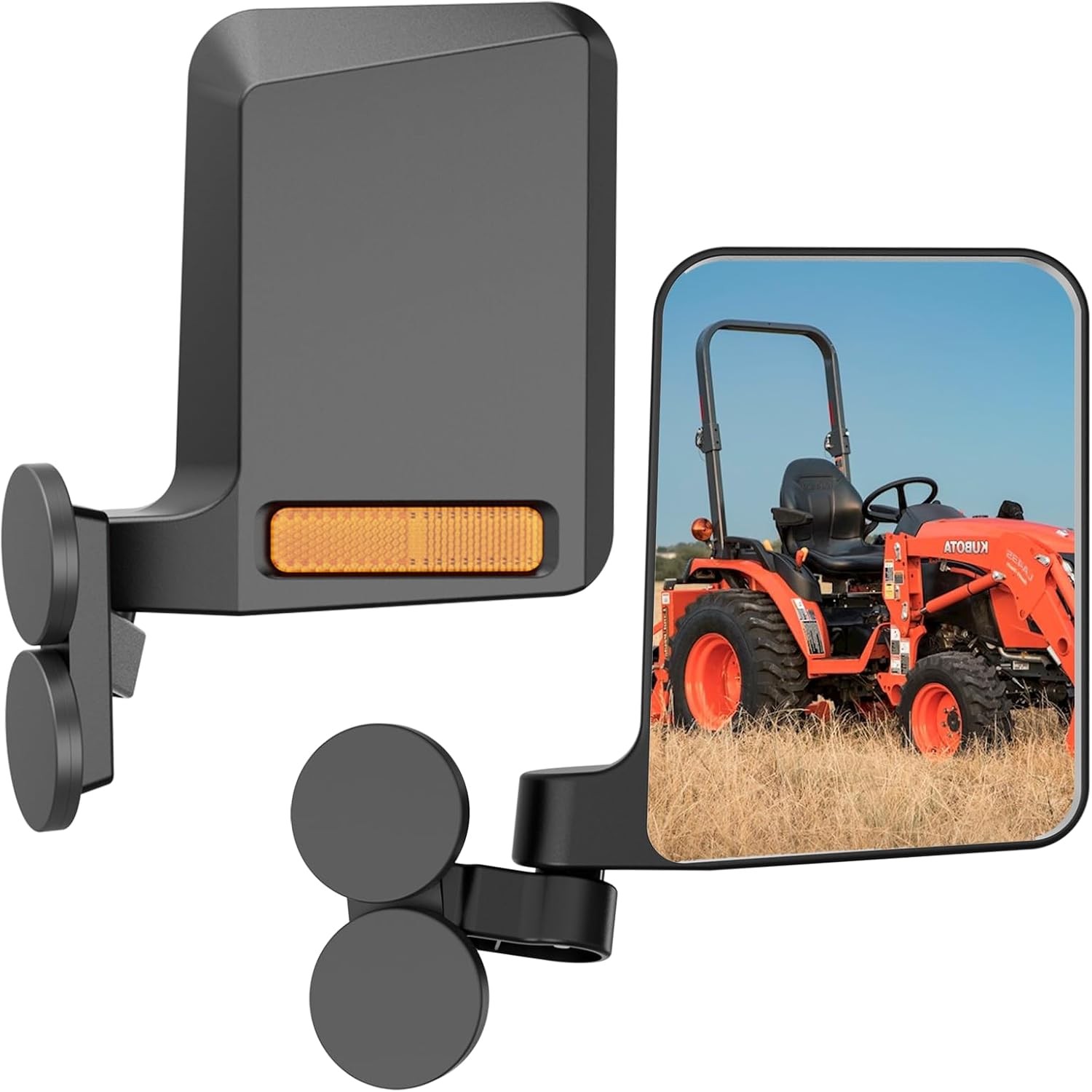 Tractor Rearview Mirror, Strong Magnetic Tractor Side Mirror