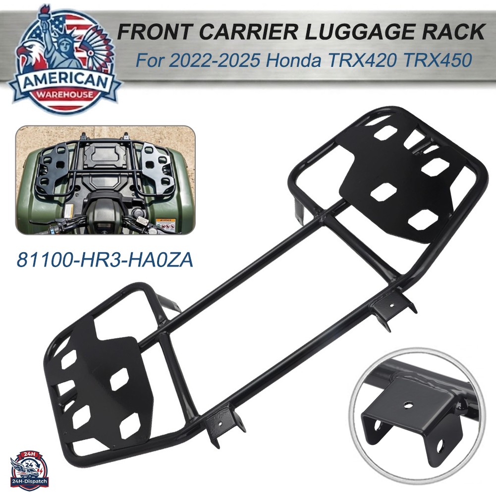 For 2022-2025 Honda TRX420 FM1 / FM2 Front Carrier Luggage Rack  81100-HR3-HA0ZA