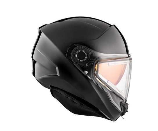 CKX Adult\'s Contact Free-Face Helmet Solid Gloss Black Size Large - 515344