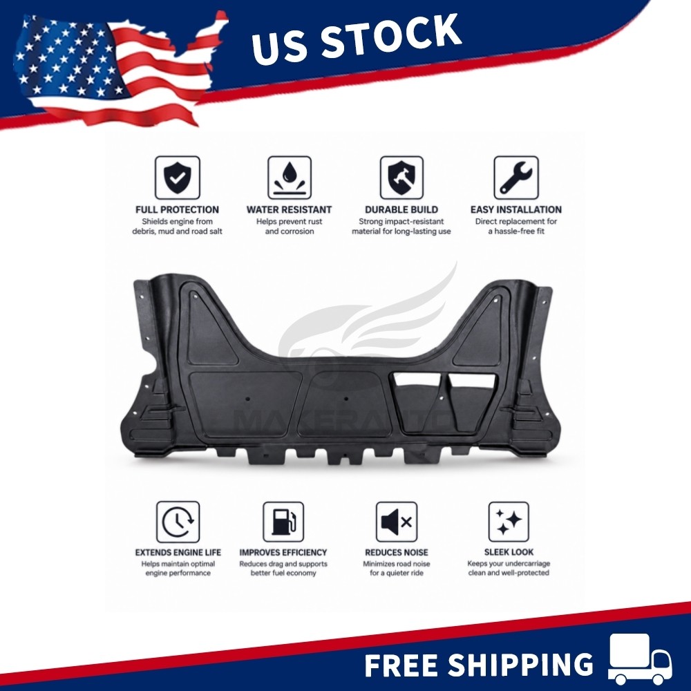 FOR Volkswagen GTI Golf For Audi S3 Front Center Under Splash Shield 3Q0825235A