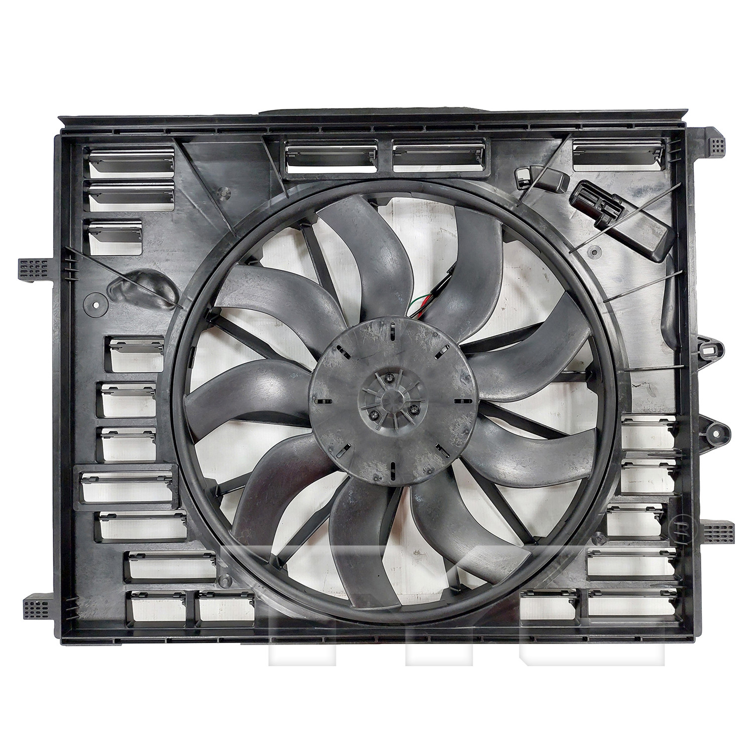 Radiator & Condenser Cooling Fan Assembly for 23-24 Volvo XC-90 2.0L 32222480