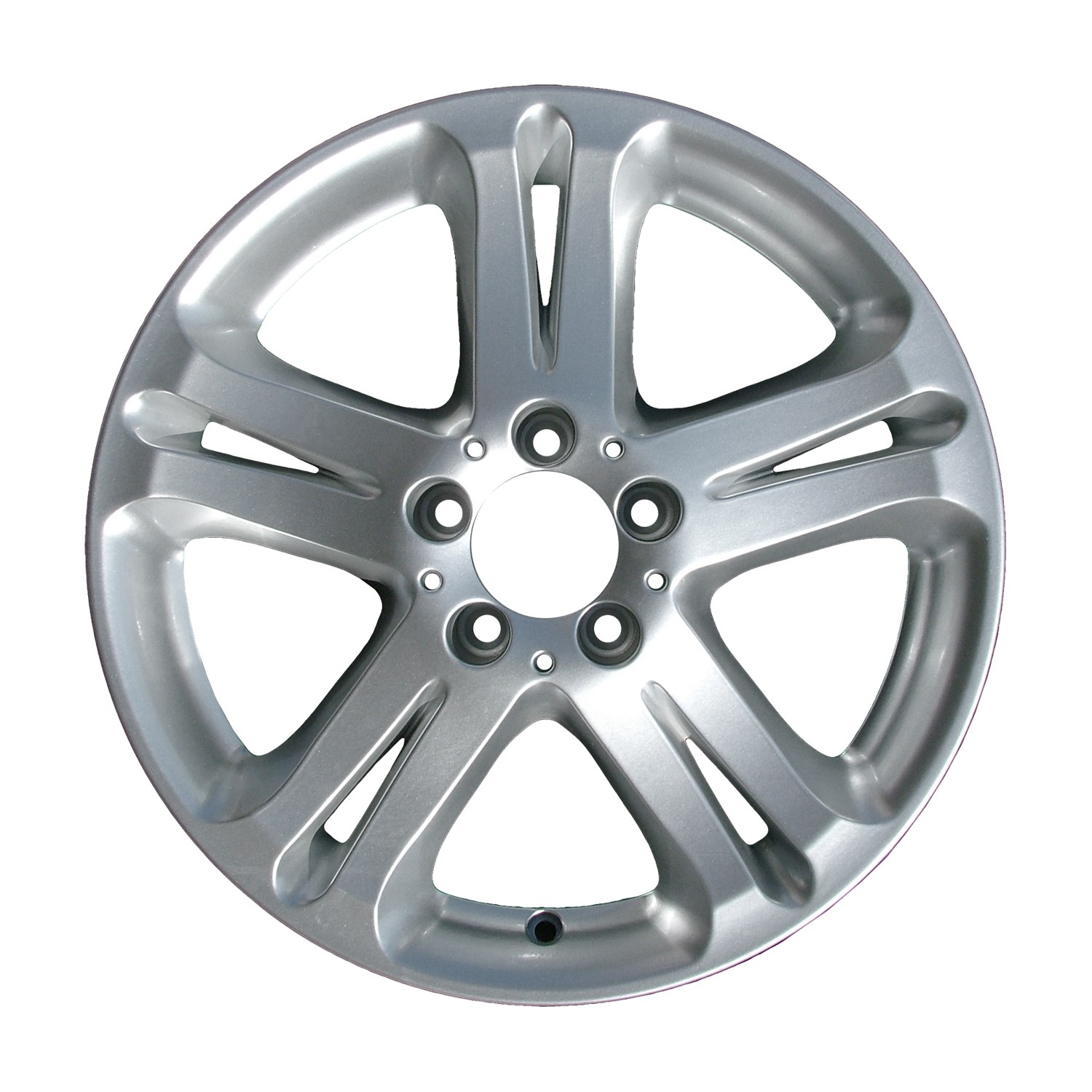 Refurbished Painted Silver Aluminum Wheel 17 x 8