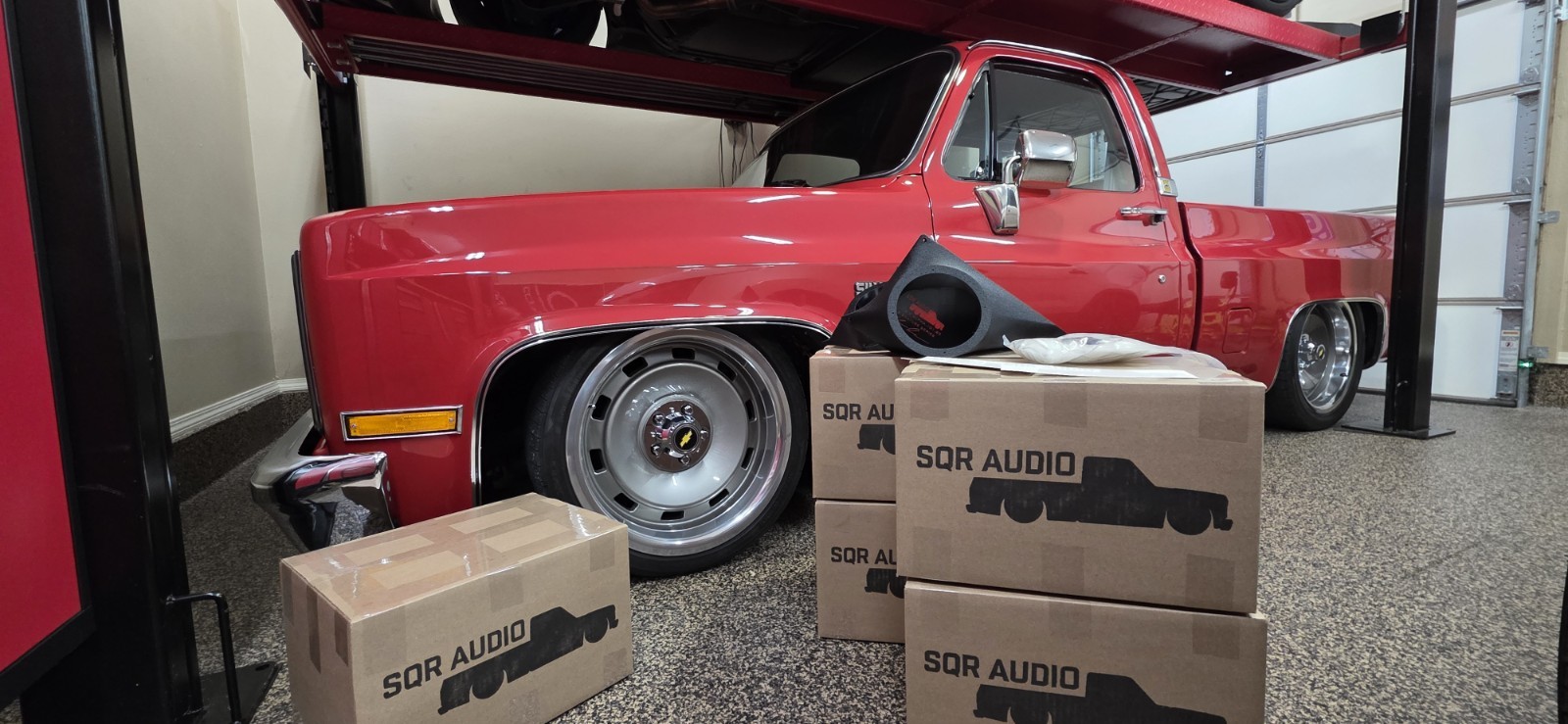 SQR AUDIO 73-87 Squarebody Chevrolet Kickpanel Speaker Alpha Pods C10 USA MADE