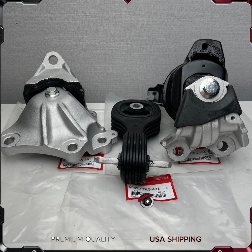 OEM 3X Engine Motor & Auto Transmission Mount Set For 2012 2013 Honda Civic 1.8L