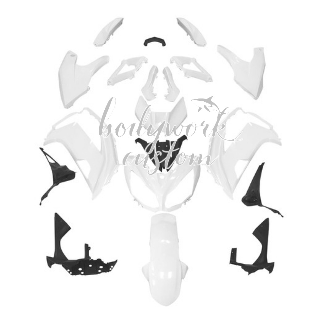Unpainted ABS Injection Fairing Kit For Kawasaki Ninja 650 EX650 2012-2016 2014