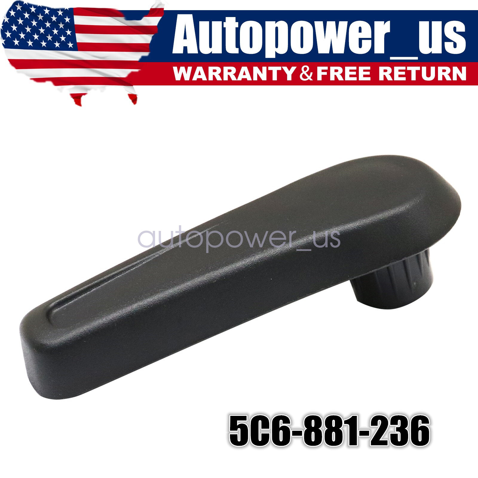 For 2012-2017 VW Volkswagen Beetle Front Seat Adjustment Lever Handle Side Black