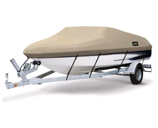 MSC Heavy Duty Waterproof Boat Cover Trailerable Model C 16'-18.5' 94