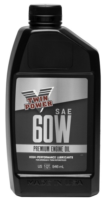 Twin Power Premium Conventional Engine Oil 60WT 1 Quart Case
