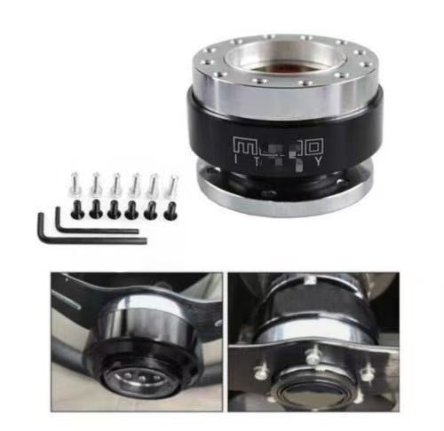 MOMO Universal Car Steering Wheel Quick Release HUB Adapter Snap Off Boss Kit