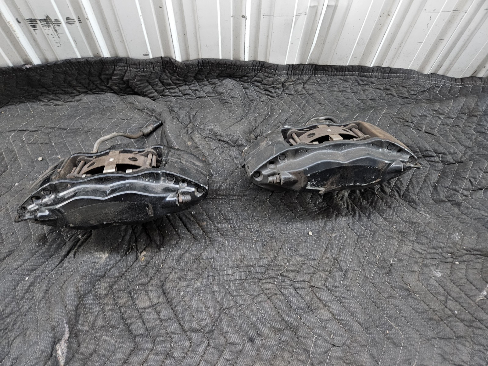 07-12 GT500 Shelby 5.4L 2x Brembo Black Pair Front LH RH Brake Calipers 07-12 GT500 Shelby 5.4L 2x Brembo Black Pair Front LH RH Brake Calipers
