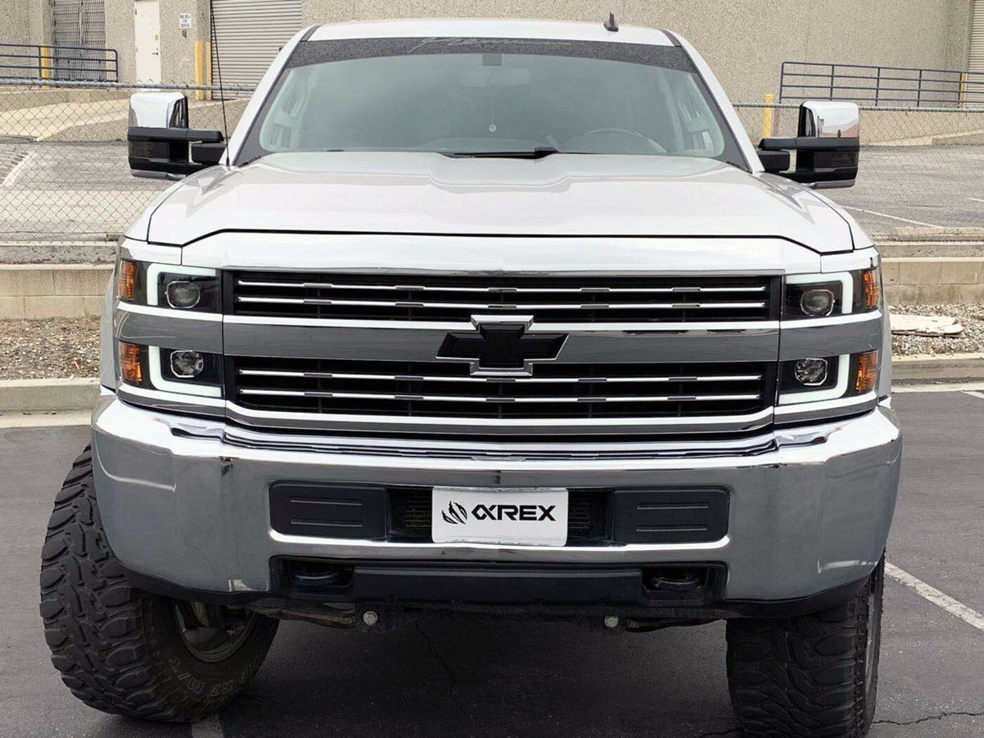 AlphaRex Pro-Series Projector Headlights For 15-19 Silverado 2500HD 3500HD