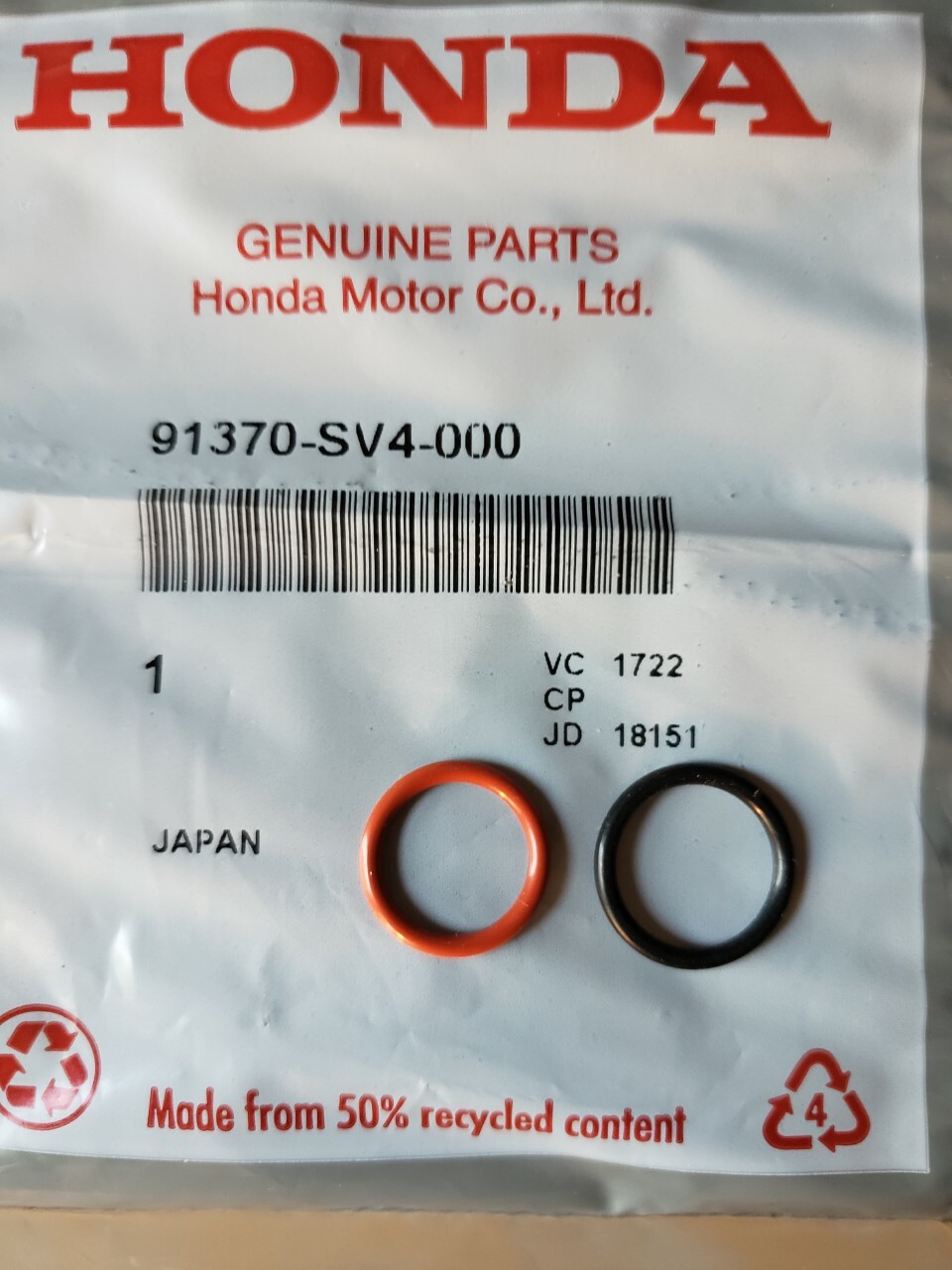 OEM ACURA HONDA Power Steering Pump Rubber Inlet & Outlet O-Ring Seals 2 pcs KIT OEM ACURA HONDA Power Steering Pump Rubber Inlet & Outlet O-Ring Seals 2 pcs KIT