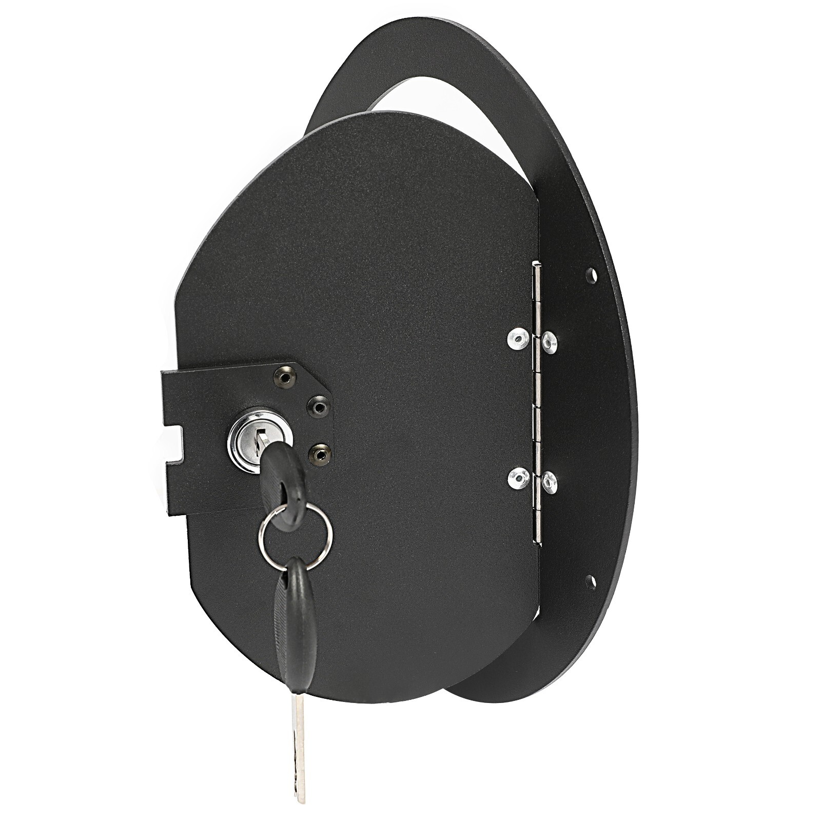 HECASA Black Powder Coated Locking Fuel Door Fit HMMWV Any Model & Hummer H1 HECASA Black Powder Coated Locking Fuel Door Fit HMMWV Any Model & Hummer H1