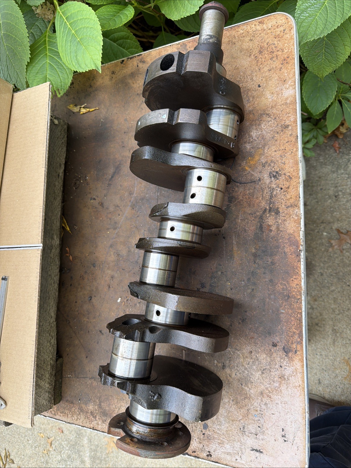 Original Big Block Mopar 440 Cast Crankshaft Chrysler Dodge Ply STD Mains/010 R