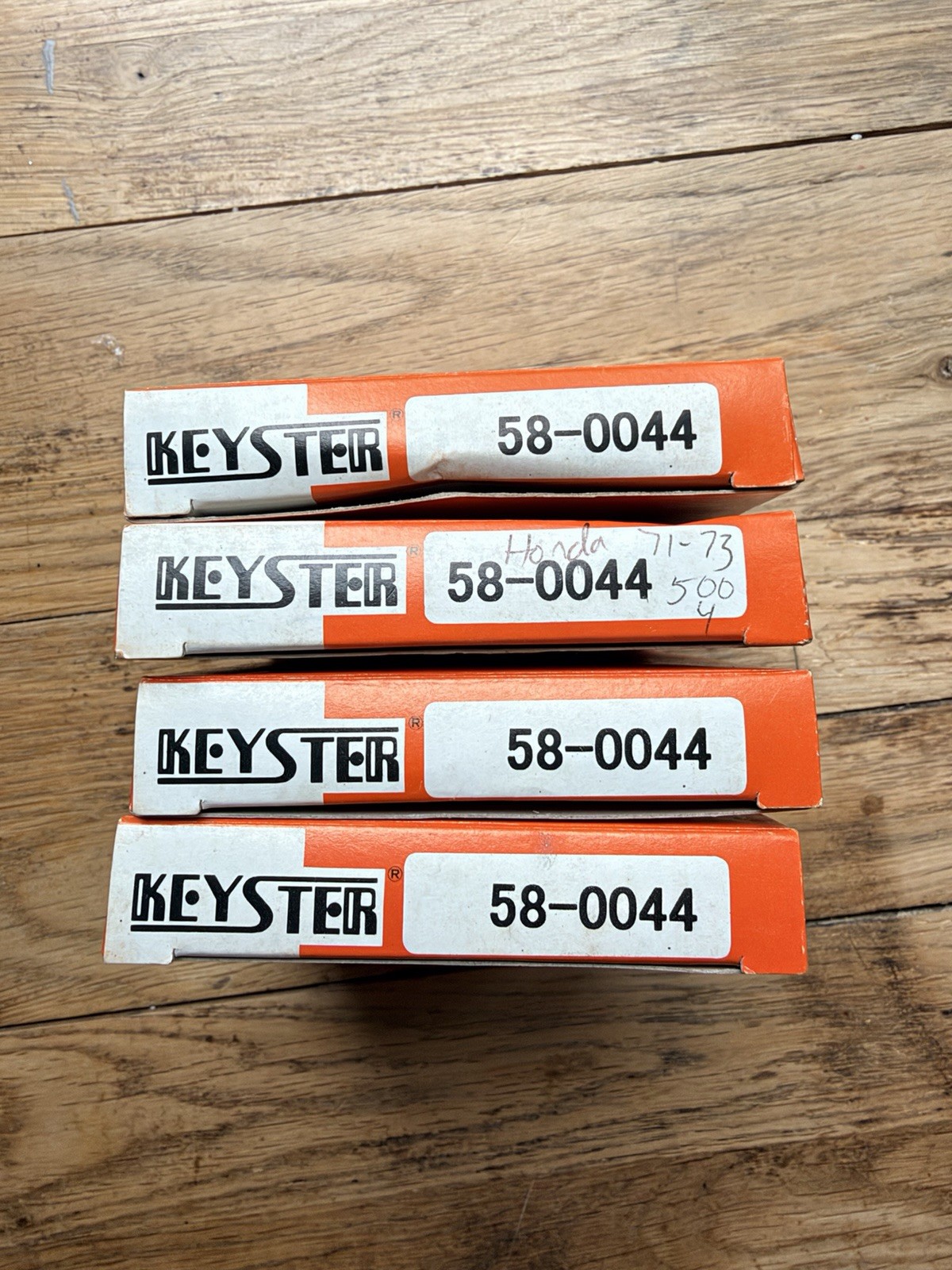 NOS Honda CB500 Four CB500K Keyster Carb Rebuild Kits Set of 4 Vintage Japan