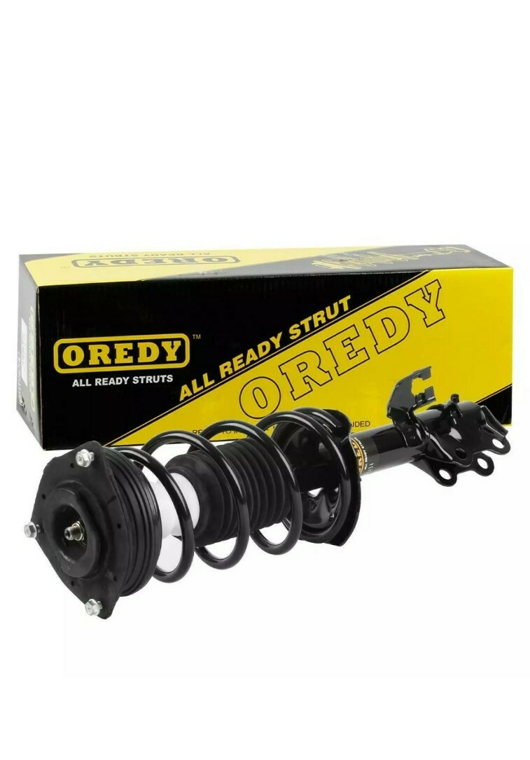 Both (2) Front Complete Struts & Coil Spring w/ Mounts For Nissan Versa 07-11