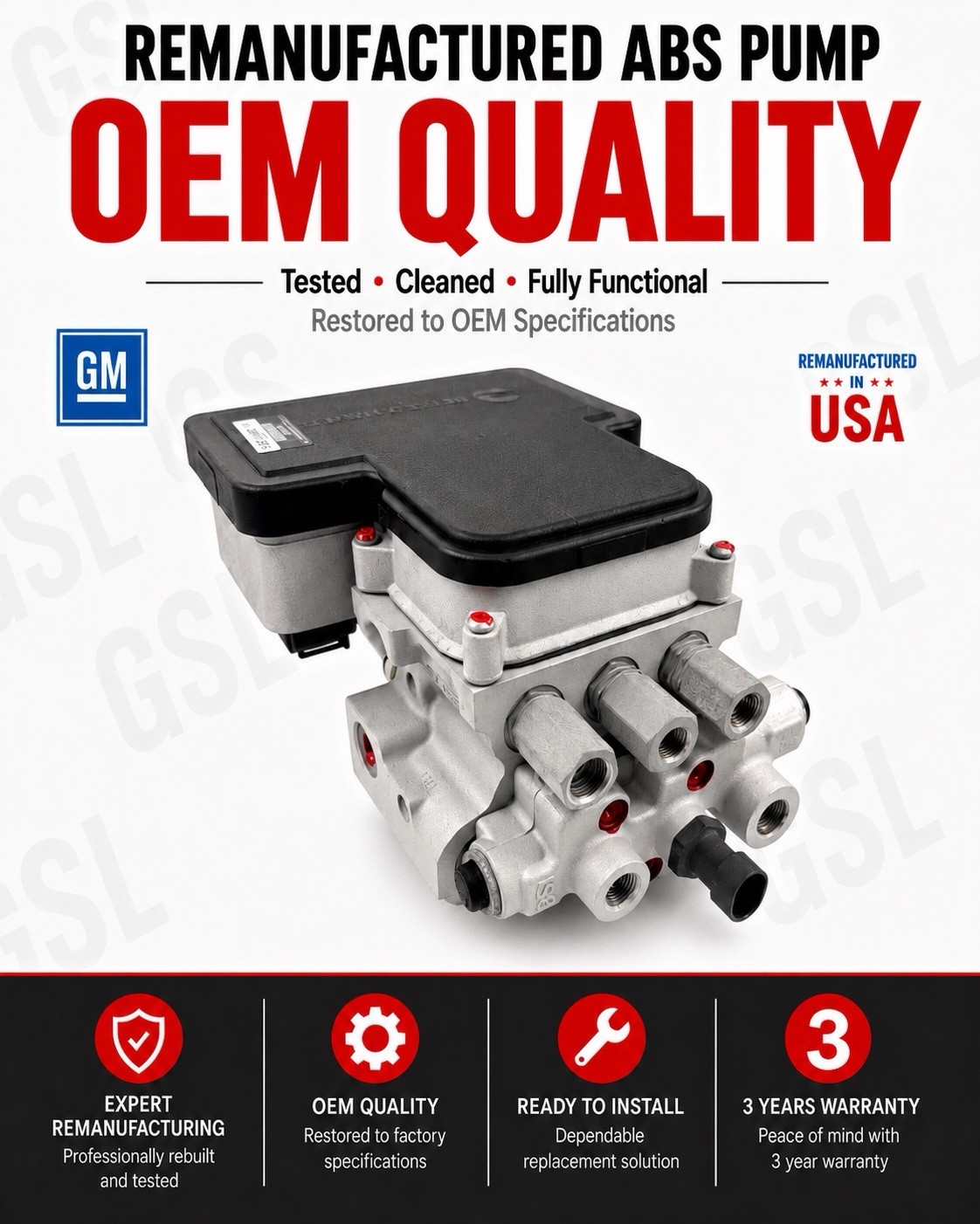 12389541 12475489 12548273 GM ABS ANTI LOCK BRAKE HYDRAULIC VALVE MODULE ASSY 12389541 12475489 12548273 GM ABS ANTI LOCK BRAKE HYDRAULIC VALVE MODULE ASSY