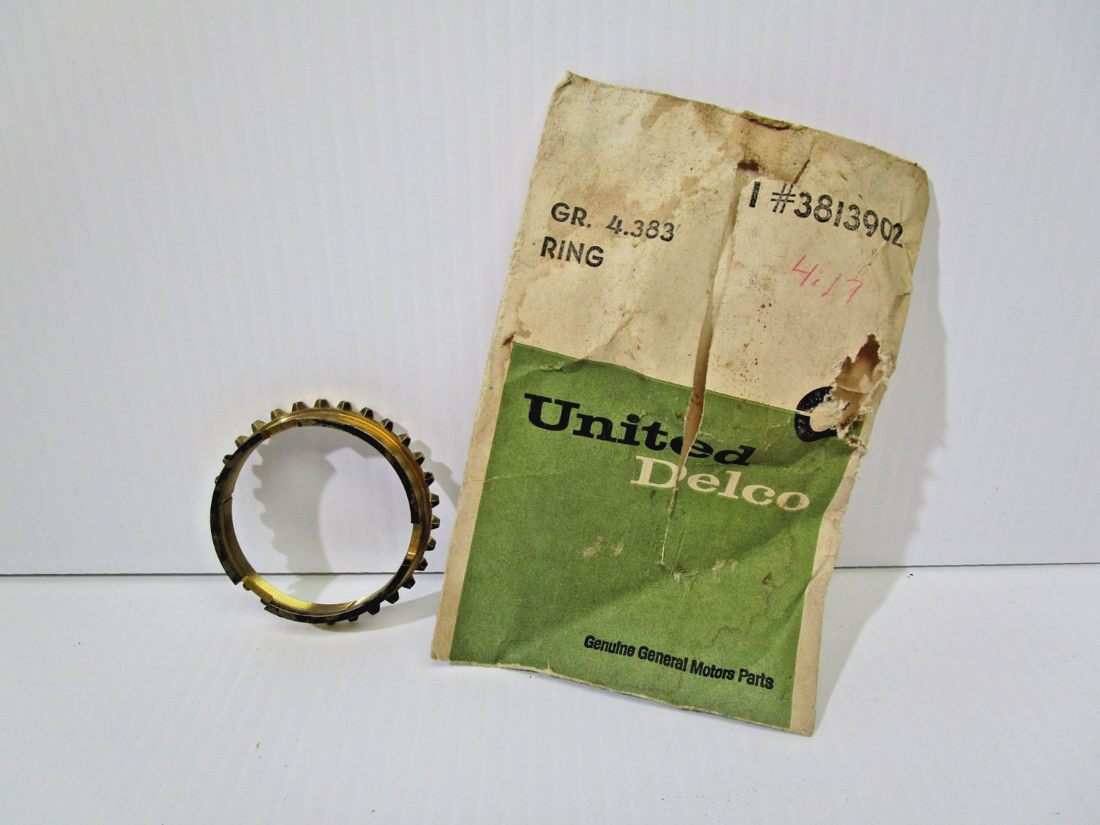 NOS 1961-63 CHEVROLET CORVAIR TRANSMISSION SYNCHRONIZING RING #3813902 TW34