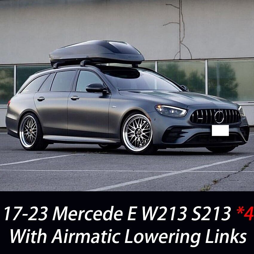 For Mercedes Benz E W213 E43 E53 E63 Adjustable Lowering Link Air Suspension Kit