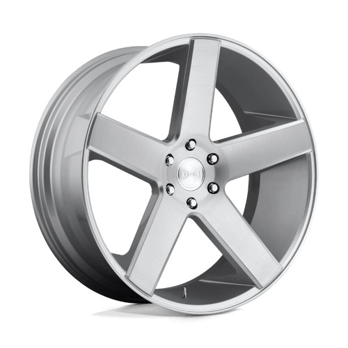 DUB 1PC Wheels Rim S218 BALLER 22X9.5 6X135 ET30 87.1CB Gloss Silver Brushed