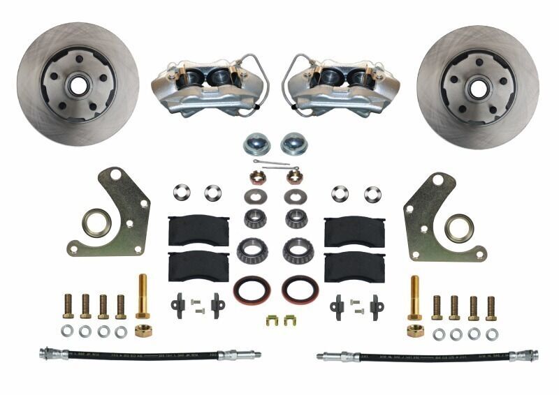 1965-72 Mopar C Body Leed Brakes Front Wheel Disc Brake Conversion Kit (plain)