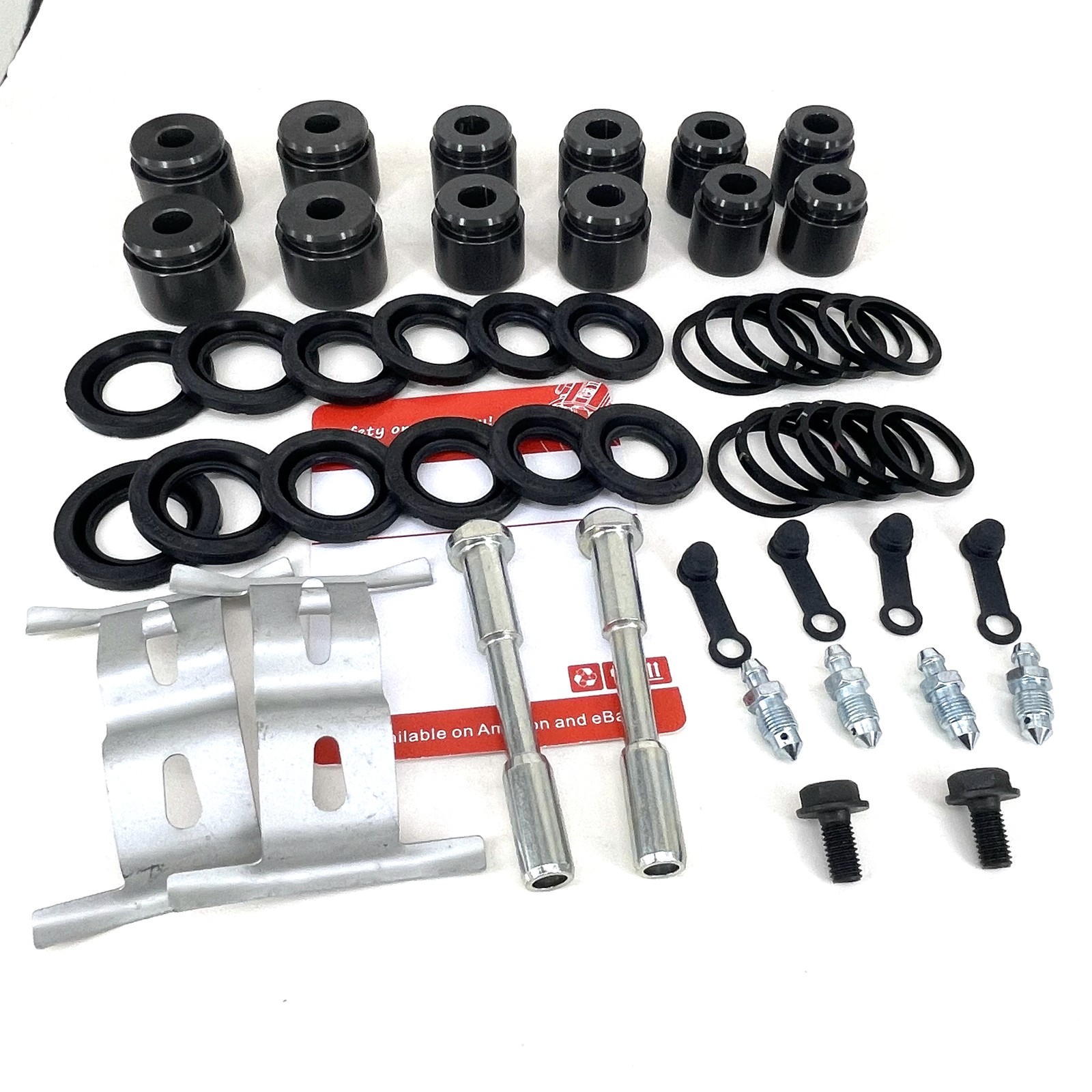 FA005 cn For VW Touareg Front Brake Caliper Rebuild Kit 6 pot 330mm Discs 18z