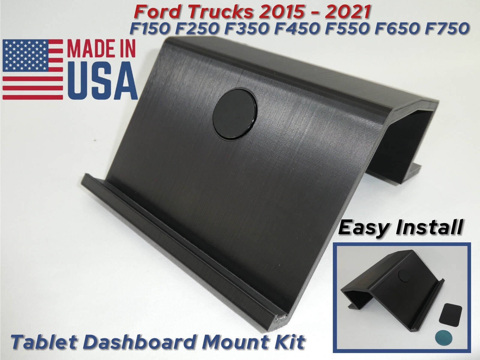 Ford Tablet Dash Mount: Elevate Your Drive with the F150-F750 Tablet Dash Mount