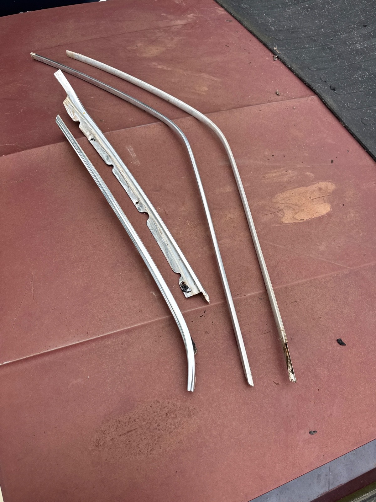 1978 1982 Chevrolet El Camino GMC Caballero Chrome Replacement Driprail Trim