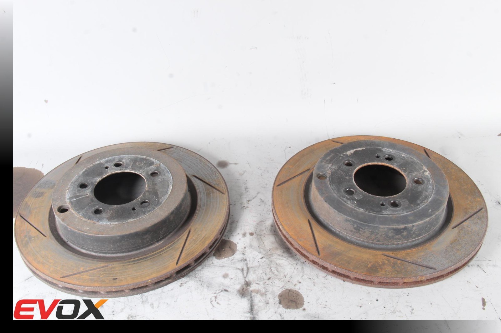 DBA for 08-15 Mitsubishi Evolution X Rear Slotted 4000 Series Rotor DBA for 08-15 Mitsubishi Evolution X Rear Slotted 4000 Series Rotor